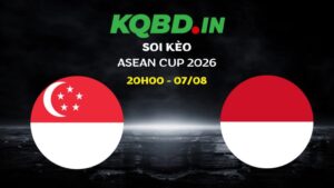 Nhận định Singapore vs Indonesia ngày 07/08/2026 | ASEAN Cup 2026 6 Nhận định Singapore vs Indonesia ngày 07/08/2026 | ASEAN Cup 2026